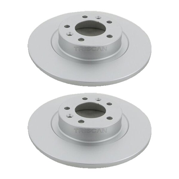2 Bremsscheiben voll Ø 290 mm TRISCAN Bremsen-Expertise für u.a. PEUGEOT 508