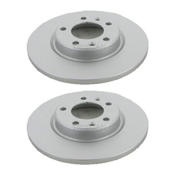 2 Bremsscheiben voll Ø 268 mm TRISCAN Bremsen-Expertise für u.a. PEUGEOT 308