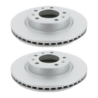 2 Bremsscheiben belüftet Ø 266 mm TRISCAN...