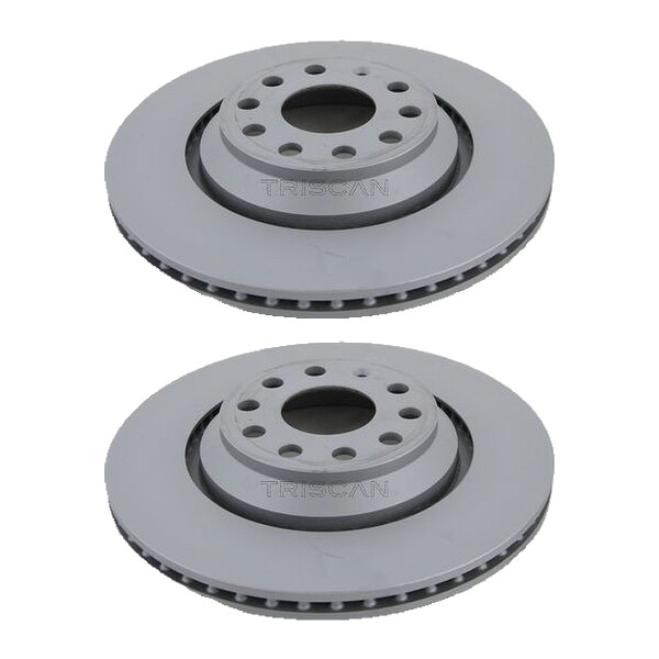 2 Bremsscheiben belüftet Ø 310 mm TRISCAN Bremsen-Expertise für u.a. AUDI A3