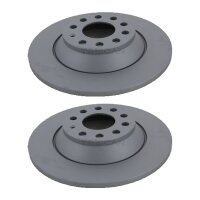 2 Bremsscheiben voll Ø 302 mm TRISCAN...