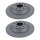 2 Bremsscheiben voll Ø 302 mm TRISCAN Bremsen-Expertise für u.a. AUDI A6