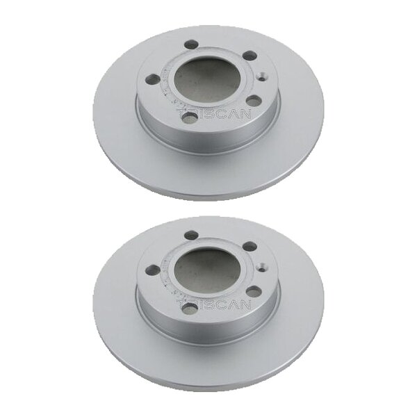 2 Bremsscheiben voll Ø 245 mm TRISCAN Bremsen-Expertise für u.a. AUDI A4
