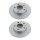 2 Bremsscheiben voll Ø 245 mm TRISCAN Bremsen-Expertise für u.a. AUDI A4
