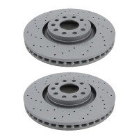 2 Brake Discs vented Ø 320 mm TRISCAN...