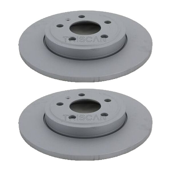2 Bremsscheiben voll Ø 288 mm TRISCAN Bremsen-Expertise für u.a. AUDI A4
