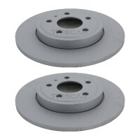 2 Bremsscheiben voll Ø 288 mm TRISCAN...