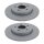 2 Bremsscheiben voll Ø 288 mm TRISCAN Bremsen-Expertise für u.a. AUDI A4