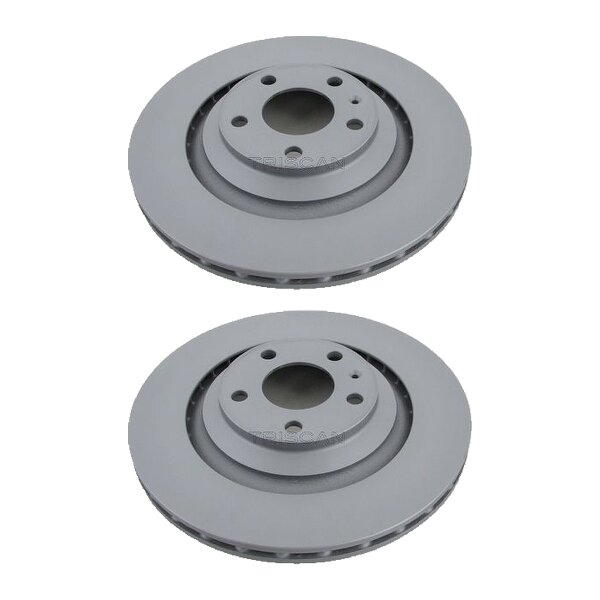 2 Brake Discs vented Ø 330 mm TRISCAN Brake-Expertise for AUDI A6 and others