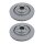 2 Brake Discs vented Ø 330 mm TRISCAN Brake-Expertise for AUDI A6 and others