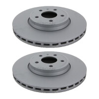 2 Brake Discs vented Ø 314 mm TRISCAN...