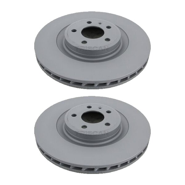 2 Bremsscheiben belüftet Ø 345 mm TRISCAN Bremsen-Expertise für u.a. AUDI Q5