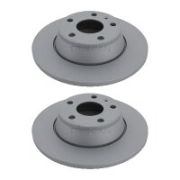 2 Bremsscheiben voll Ø 286 mm TRISCAN...