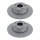 2 Bremsscheiben voll Ø 286 mm TRISCAN Bremsen-Expertise für u.a. AUDI TT