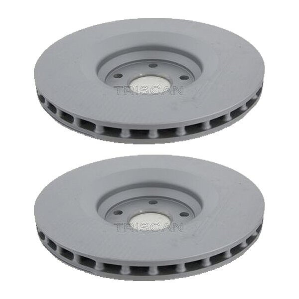 2 Bremsscheiben belüftet Ø 340 mm TRISCAN Bremsen-Expertise für u.a. AUDI TT