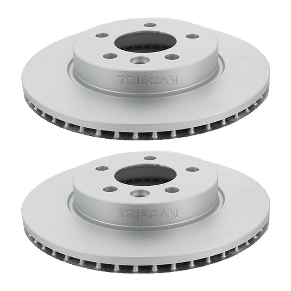 2 Brake Discs vented Ø 303 mm TRISCAN suitable for e.g. VW AMAROK