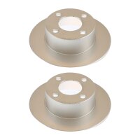 2 Brake Discs full Ø 245 mm TRISCAN...