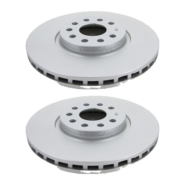 2 Brake Discs vented Ø 314 mm TRISCAN for SEAT ALHAMBRA and others