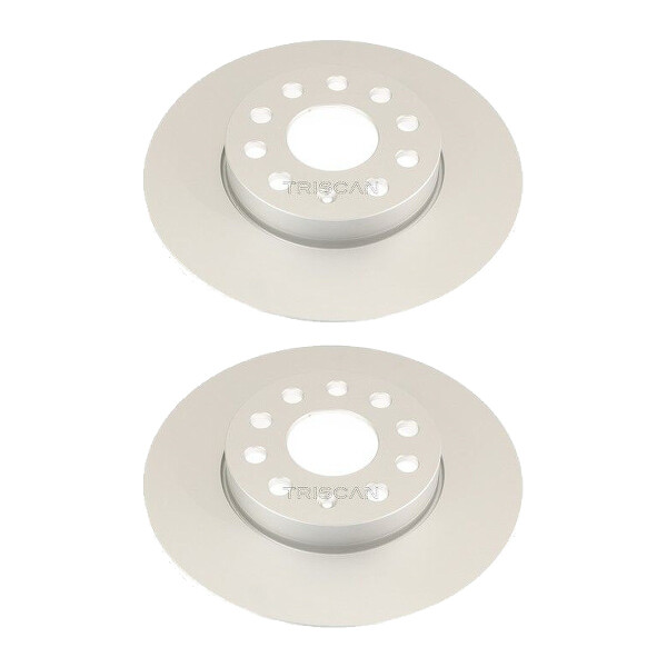 2 Bremsscheiben belüftet Ø 276 mm TRISCAN Bremsen-Expertise für u.a. VW GOLF
