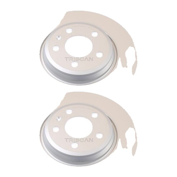 2 Bremsscheiben voll Ø 300 mm TRISCAN Bremsen-Expertise für u.a. AUDI A4
