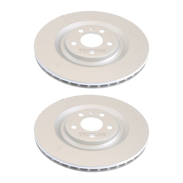 2 Brake Discs vented Ø 350 mm TRISCAN Brake-Expertise for AUDI Q7 and others