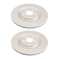 2 Brake Discs vented Ø 350 mm TRISCAN...