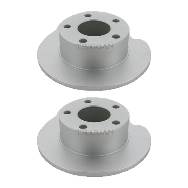 2 Bremsscheiben voll Ø 245 mm TRISCAN Bremsen-Expertise für u.a. AUDI A6