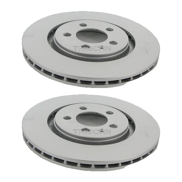 2 Bremsscheiben innenbelüftet Ø 280 mm TRISCAN für u.a. VW GOLF