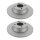 2 Bremsscheiben voll Ø 280 mm TRISCAN Bremsen-Expertise für u.a. AUDI 80