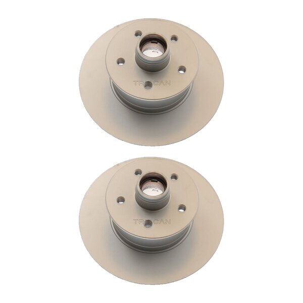 2 Bremsscheiben voll Ø 278 mm TRISCAN passend für u.a. VW TRANSPORTER