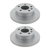 2 Brake Discs full Ø 260 mm TRISCAN suitable for...