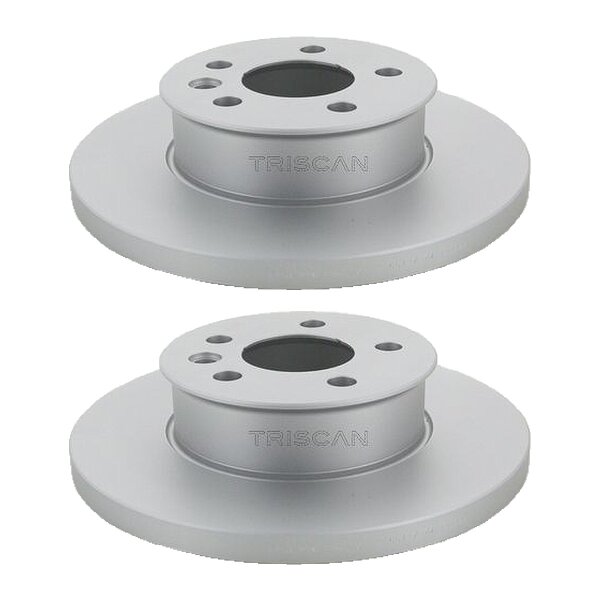 2 Bremsscheiben voll Ø 282 mm TRISCAN passend für u.a. VW TRANSPORTER