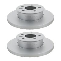 2 Bremsscheiben voll Ø 282 mm TRISCAN passend...