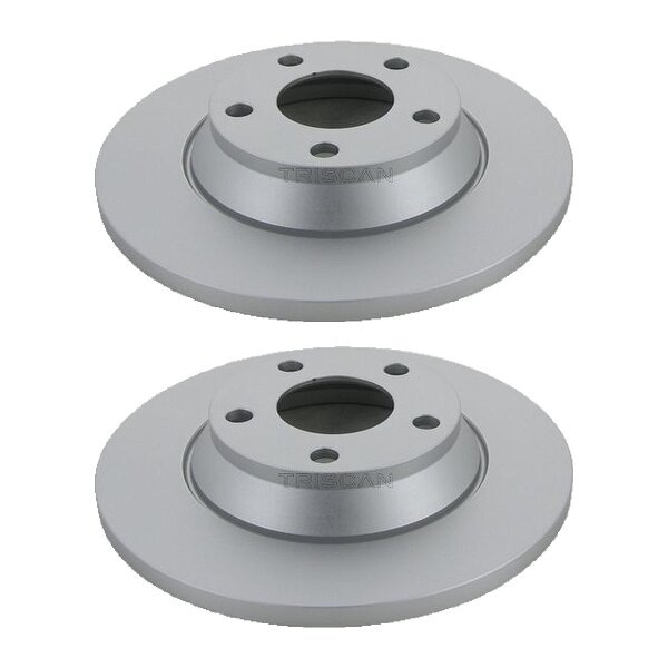 2 Bremsscheiben voll Ø 280 mm TRISCAN Bremsen-Expertise für u.a. AUDI A4