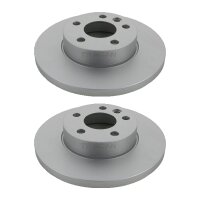 2 Brake Discs full Ø 282 mm TRISCAN suitable for...
