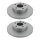 2 Brake Discs full Ø 282 mm TRISCAN suitable for e.g. VW TRANSPORTER
