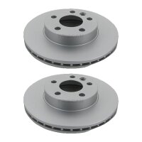 2 Bremsscheiben innenbelüftet Ø 280 mm...