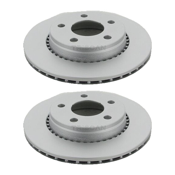 2 Bremsscheiben belüftet Ø 269 mm TRISCAN Bremsen-Expertise für u.a. AUDI 100