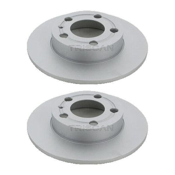 2 Bremsscheiben voll Ø 230 mm TRISCAN Bremsen-Expertise für u.a. SEAT IBIZA