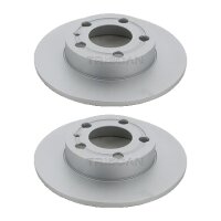 2 Bremsscheiben voll Ø 230 mm TRISCAN...