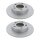 2 Bremsscheiben voll Ø 230 mm TRISCAN Bremsen-Expertise für u.a. SEAT IBIZA