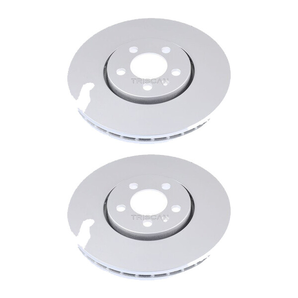2 Brake Discs vented Ø 288 mm TRISCAN suitable for SEAT TOLEDO and others