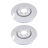 2 Brake Discs vented Ø 288 mm TRISCAN suitable for...