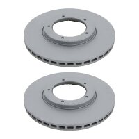 2 Brake Discs vented Ø 282 mm TRISCAN suitable for...