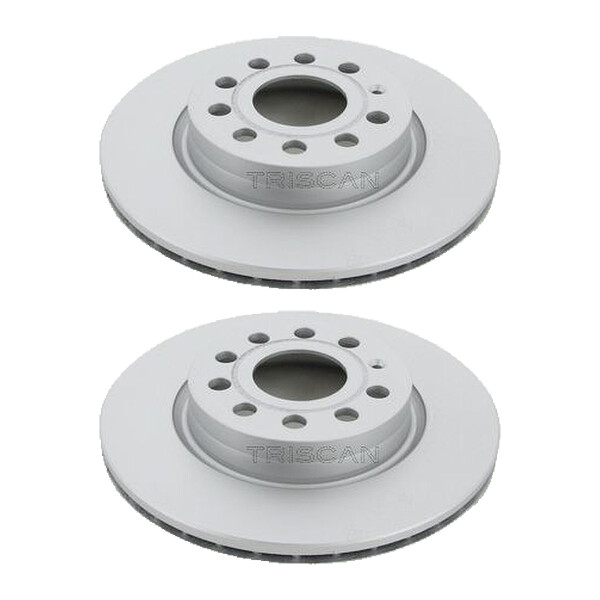 2 Bremsscheiben belüftet Ø 280 mm TRISCAN passend für u.a. VW BEETLE
