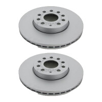 2 Brake Discs vented Ø 288 mm TRISCAN...