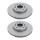 2 Brake Discs vented Ø 288 mm TRISCAN Brake-Expertise for AUDI A3 and others