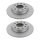 2 Bremsscheiben voll Ø 255 mm TRISCAN Bremsen-Expertise für u.a. AUDI A4