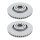 2 Brake Discs vented Ø 321 mm TRISCAN Brake-Expertise for AUDI A4 and others