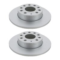 2 Bremsscheiben voll Ø 256 mm TRISCAN passend...